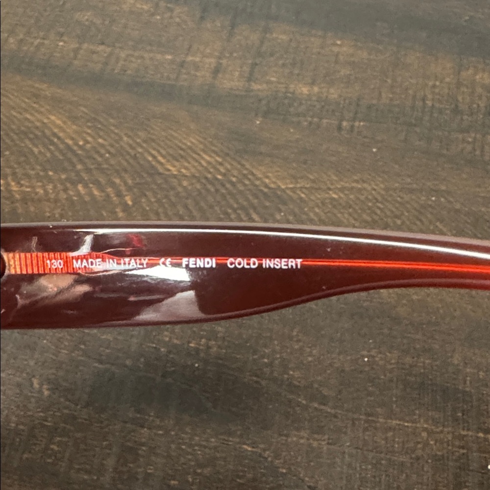 FENDI Vintage Rare “Bag Du Jour” Line Sunglasses Model # FS 5092 Wine Color - Picture 7 of 11